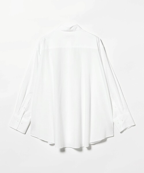 Demi-Luxe BEAMS（デミルクス ビームス）の「2WAY オーバーシャツ 26AW（シャツ/ブラウス・レディース・ホワイト/ストライプ/ネイビー・38/36）」の21枚目の写真