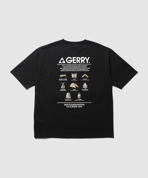 GERRY(ジェリー)の「GERRY バックプリントTシャツ(Tシャツ/カットソー・メンズ・ピンク/ホワイト/スミクロ・L/M/XL)」の2枚目の写真