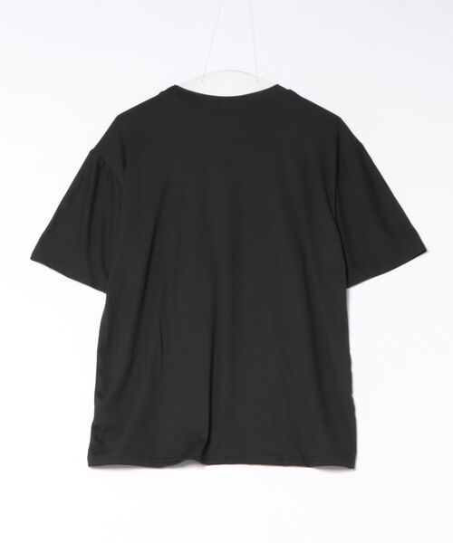 styiro（スタイロ）の「【ユニセックス】ヴィンテージ風 フォトプリント オーバーサイズTシャツ 半袖 ロゴT（Tシャツ/カットソー・レディース・ブラック/ホワイト・M/L）」の3枚目の写真