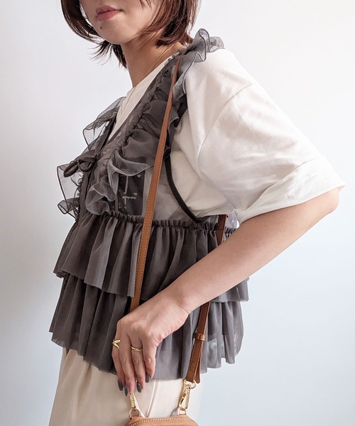 styiro（スタイロ）の「【ユニセックス】ヴィンテージ風 フォトプリント オーバーサイズTシャツ 半袖 ロゴT（Tシャツ/カットソー・レディース・ブラック/ホワイト・M/L）」の12枚目の写真