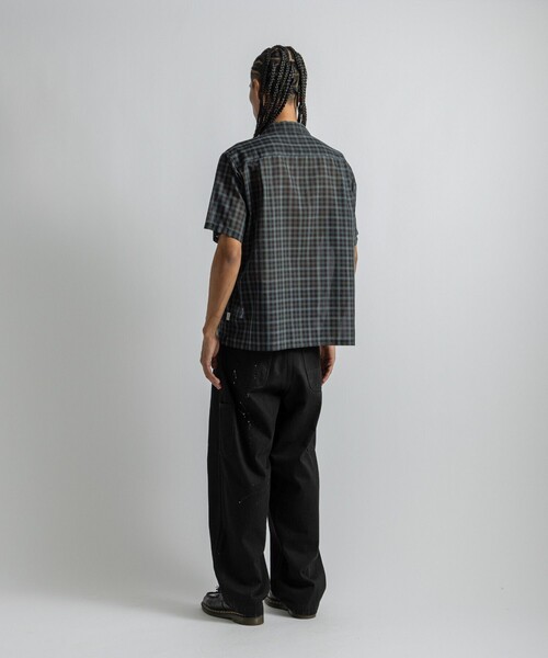 Saturdays NYC(サタデーズ ニューヨークシティ )の「Hester Tartan Check SS Shirt(シャツ/ブラウス・メンズ・ネイビー/ベージュ・S/M/L)」の12枚目の写真