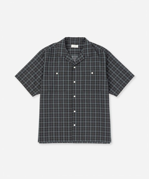Saturdays NYC(サタデーズ ニューヨークシティ )の「Hester Tartan Check SS Shirt(シャツ/ブラウス・メンズ・ネイビー/ベージュ・S/M/L)」の22枚目の写真