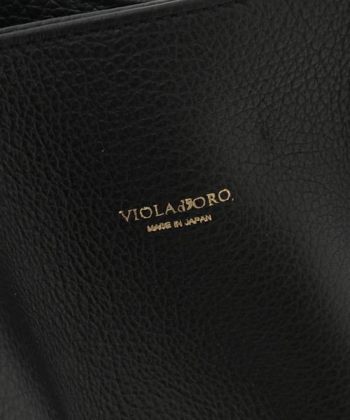 Tiara(ティアラ)の「【VIOLAd'ORO/ヴィオラドーロ】トートバッグ(V-1638)(トートバッグ・レディース・ブラウン系その他/ブラック・FREE)」の6枚目の写真