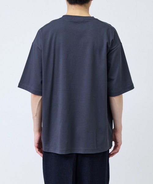 j.n.r.d(ジェー・エヌ・アール・ディー)の「布帛切替ポケットTシャツ(Tシャツ/カットソー・メンズ・ブラック/チャコールグレー/ホワイト・LL/M/L)」の17枚目の写真