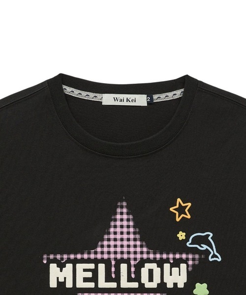 WaiKei(ワイケイ)の「【UNISEX】Wai Kei/メロウスターチェックTシャツ(Tシャツ/カットソー・レディース・ブラック・MEDIUM/SMALL)」の11枚目の写真