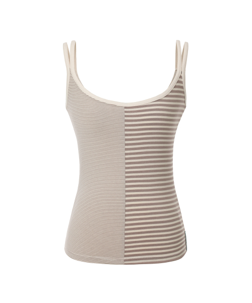 MIRECO(ミレコ)の「DOUBLE STRIPE CAMI CREAM(Tシャツ/カットソー・レディース・その他・FREE)」の4枚目の写真