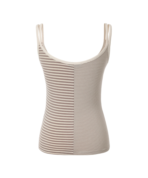 MIRECO(ミレコ)の「DOUBLE STRIPE CAMI CREAM(Tシャツ/カットソー・レディース・その他・FREE)」の5枚目の写真