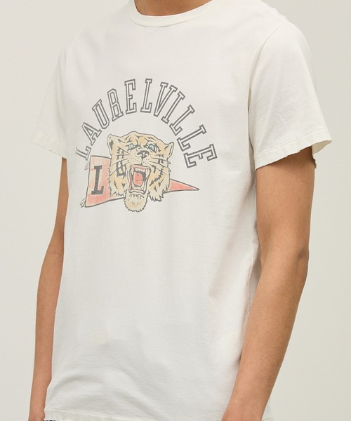 REMI RELIEF(レミレリーフ)の「REMI RELIEF/SP加工T(LAUREL VILLE) / RN31393204 夏服(Tシャツ/カットソー・メンズ・ブラック/ホワイト・M/L)」の9枚目の写真