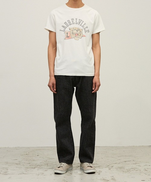 REMI RELIEF(レミレリーフ)の「REMI RELIEF/SP加工T(LAUREL VILLE) / RN31393204 夏服(Tシャツ/カットソー・メンズ・ブラック/ホワイト・M/L)」の10枚目の写真