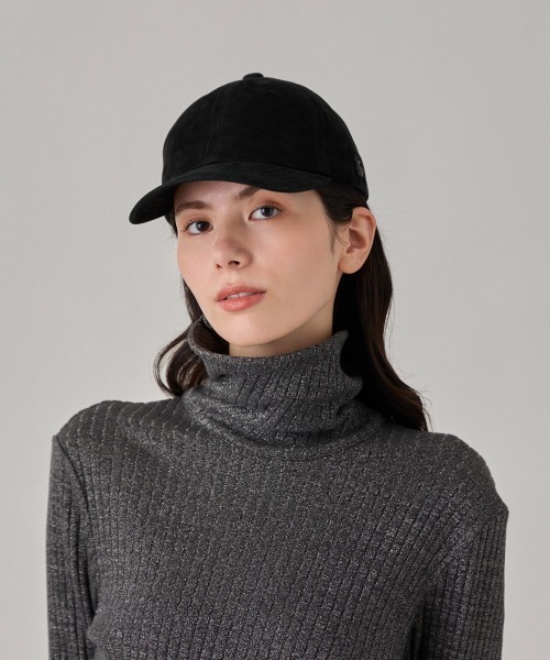 arth(アース)の「arth Nubuck Leather Cap / アース(キャップ・メンズ・ブラウン/ブラック・57~59cm)」の3枚目の写真