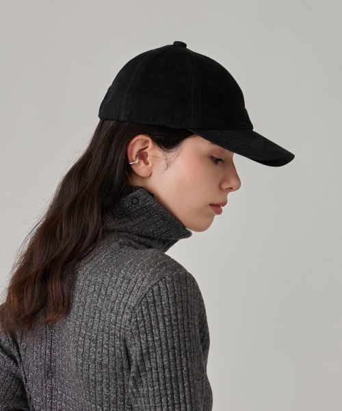 arth(アース)の「arth Nubuck Leather Cap / アース(キャップ・メンズ・ブラウン/ブラック・57~59cm)」の5枚目の写真