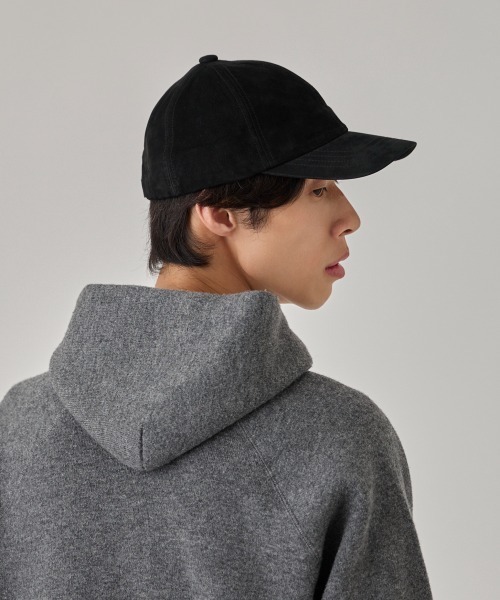 arth(アース)の「arth Nubuck Leather Cap / アース(キャップ・メンズ・ブラウン/ブラック・57~59cm)」の7枚目の写真