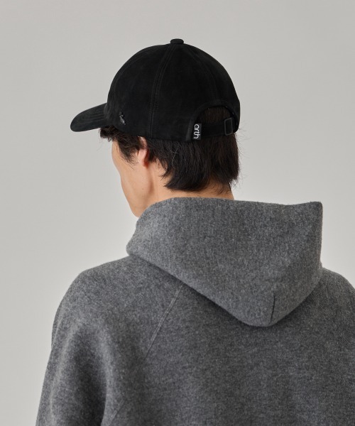 arth(アース)の「arth Nubuck Leather Cap / アース(キャップ・メンズ・ブラウン/ブラック・57~59cm)」の8枚目の写真
