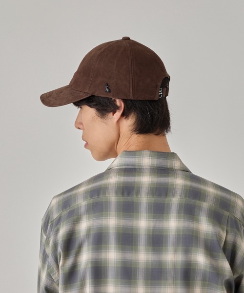 arth(アース)の「arth Nubuck Leather Cap / アース(キャップ・メンズ・ブラウン/ブラック・57~59cm)」の18枚目の写真