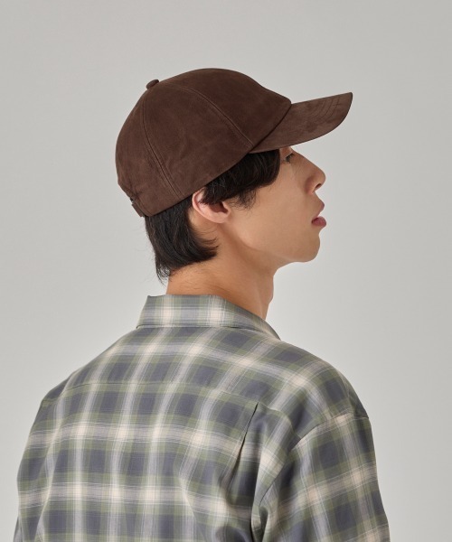 arth(アース)の「arth Nubuck Leather Cap / アース(キャップ・メンズ・ブラウン/ブラック・57~59cm)」の20枚目の写真