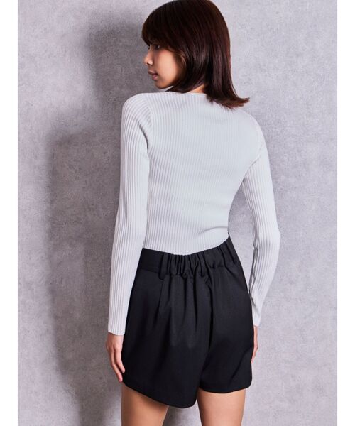 GYDA(ジェイダ)の「GG bijou MOLD long sleeveニットトップス(ニット/セーター・レディース・ブラック/グレー/オフホワイト/ピンク・FREE)」の19枚目の写真