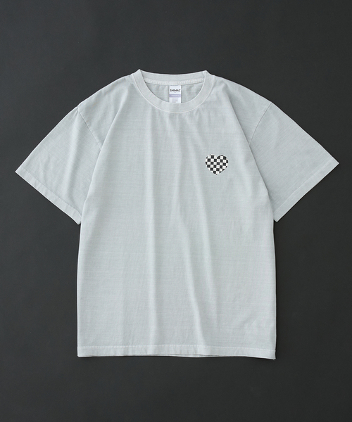 EDIFICE(エディフィス)の「Yoshiyuki Shimazu 別注 FADE プリント Tシャツ(Tシャツ/カットソー・メンズ・ブラック/チャコールグレー・MEDIUM/LARGE)」の2枚目の写真