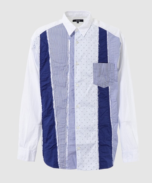 рубашка в хлопковую полоску (Cotton stripe patterned shirt)