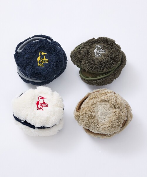CHUMS(チャムス)の「【CHUMS / チャムス】Booby Elmo Ear Warmer / イヤーウォーマー / 耳当て / ユニセックス(イヤーマフ・メンズ・カーキ/ホワイト/ネイビー/ベージュ・フリー)」の12枚目の写真
