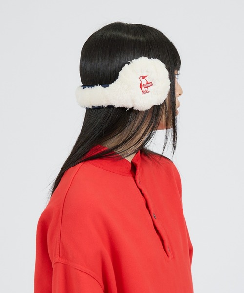 CHUMS(チャムス)の「【CHUMS / チャムス】Booby Elmo Ear Warmer / イヤーウォーマー / 耳当て / ユニセックス(イヤーマフ・メンズ・カーキ/ホワイト/ネイビー/ベージュ・フリー)」の1枚目の写真