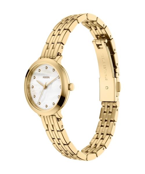 FOSSIL(フォッシル)の「フォッシル 腕時計 レディース アナログ ステンレス ES5501(アナログ腕時計・レディース・ゴールド・FREE)」の6枚目の写真