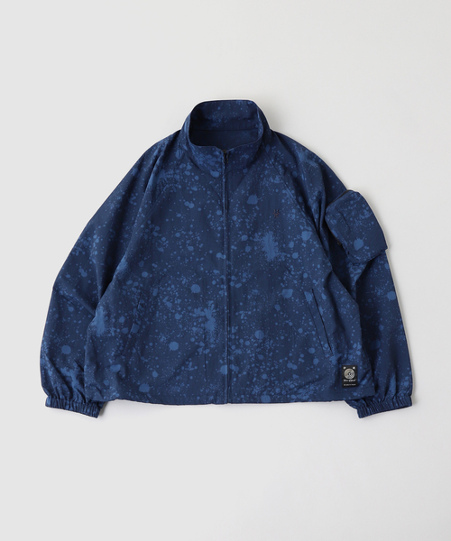 BAYCREW'S DEPO（ベイクルーズデポ）の「Wave of Sand / ウェーブ オブ サンド BOMBER JACKET（その他アウター・メンズ・ネイビー/カーキ・MEDIUM）」の2枚目の写真