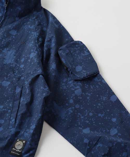 BAYCREW'S DEPO（ベイクルーズデポ）の「Wave of Sand / ウェーブ オブ サンド BOMBER JACKET（その他アウター・メンズ・ネイビー/カーキ・MEDIUM）」の4枚目の写真
