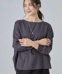 【着丈選べる/洗濯後しわになりにくい】インせず着られる ドルマンブラウス