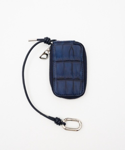 ITTI(イッチ)の「ITTI/イッチ/CRISTY SMART CASE / AI CROCO(キーケース/キーアクセサリー・メンズ・インディゴブルー・F)」の1枚目の写真
