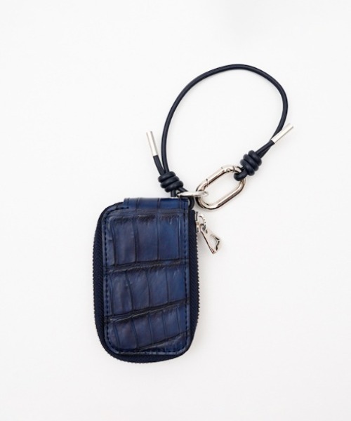 ITTI(イッチ)の「ITTI/イッチ/CRISTY SMART CASE / AI CROCO(キーケース/キーアクセサリー・メンズ・インディゴブルー・F)」の3枚目の写真