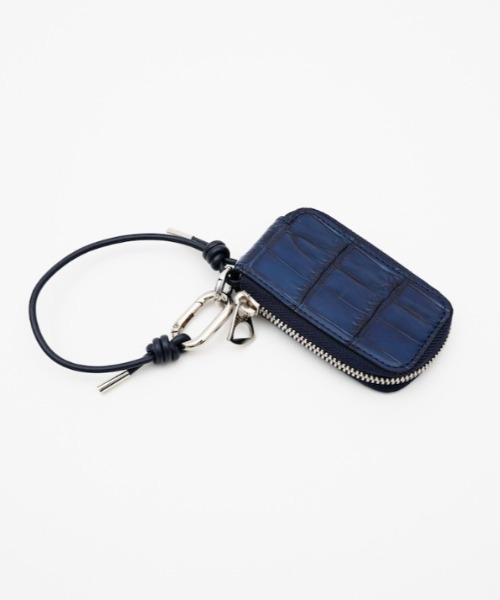 ITTI(イッチ)の「ITTI/イッチ/CRISTY SMART CASE / AI CROCO(キーケース/キーアクセサリー・メンズ・インディゴブルー・F)」の4枚目の写真
