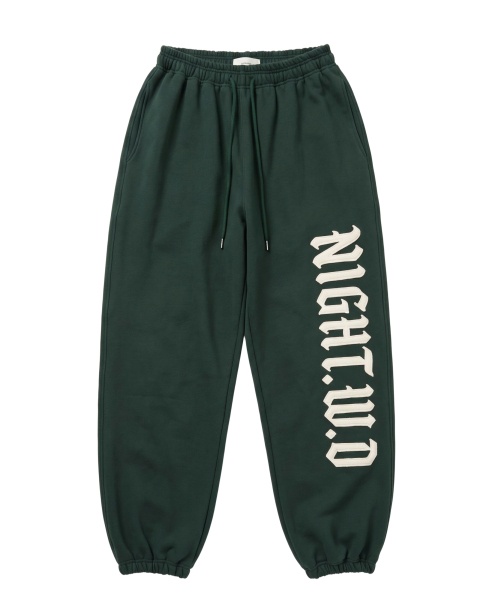 NIGHTWORKDEPT(ナイトワークデプト)の「NIGHT LEAGUE SWEATPANTS_GREEN(その他パンツ・レディース・その他・FREE)」の3枚目の写真