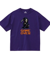 NOBOUND(ノーバウンド) 半袖Tシャツ ゲームイラスト プリント ボックスシルエット トップス カットソー メンズ ユニセックス ストリート