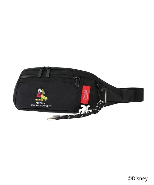 Manhattan Portage(マンハッタンポーテージ)の「ALLEYCAT WAIST BAG / MICKEY / 26(ボディバッグ/ウエストポーチ・レディース・ブラック・X-SMALL)」の1枚目の写真