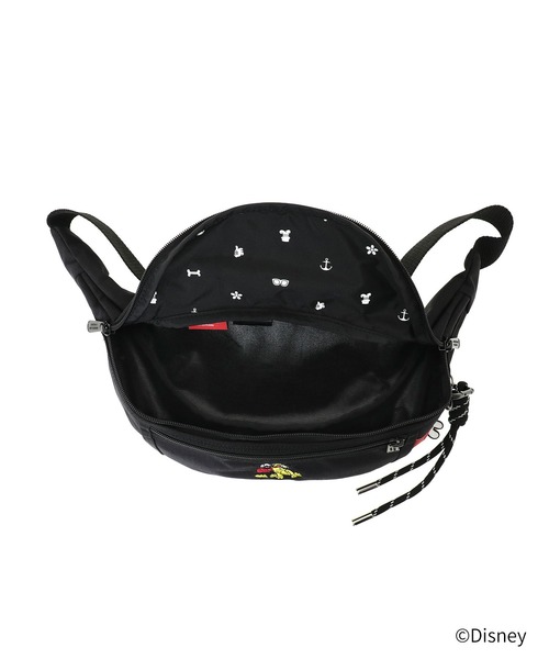 Manhattan Portage(マンハッタンポーテージ)の「ALLEYCAT WAIST BAG / MICKEY / 26(ボディバッグ/ウエストポーチ・レディース・ブラック・X-SMALL)」の7枚目の写真