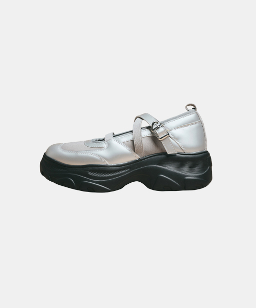 6FT（シックスフィット）の「HI MOLLY メリージェーン（シルバー）（バレエシューズ・レディース・その他・23cm/23.5cm/24cm/24.5cm/25cm）」の5枚目の写真