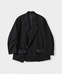 sulvam(サルバム)の「【sulvam / サルバム】Gabardine switching JKT(テーラードジャケット)」