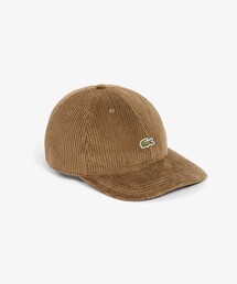LACOSTE（ラコステ）の「ワニロゴパッチコーデュロイキャップ（キャップ）」
