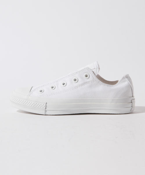 CONVERSE（コンバース）の「CONVERSE / "ALL STAR" SLIPⅢOX（スニーカー・レディース・ネイビー/ホワイト・5h/4/5/4h）」の8枚目の写真