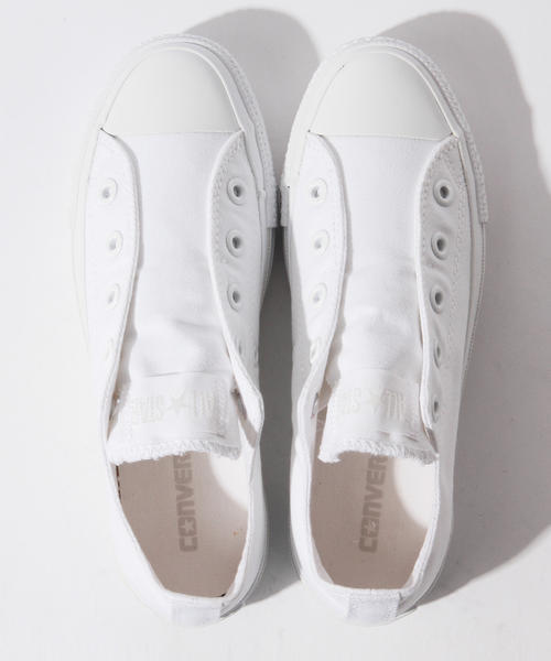 CONVERSE（コンバース）の「CONVERSE / "ALL STAR" SLIPⅢOX（スニーカー・レディース・ネイビー/ホワイト・5h/4/5/4h）」の10枚目の写真