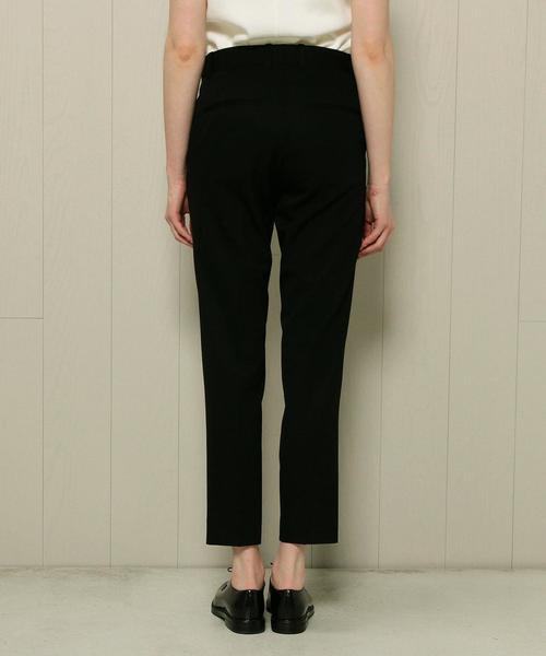 BEAUTY&YOUTH UNITED ARROWS(ビューティーアンドユースユナイテッドアローズ)の「<H BEAUTY&YOUTH>2/120 GABA TAPERED/パンツ◆(その他パンツ・レディース・ブラック・MEDIUM/SMALL/LARGE)」の4枚目の写真