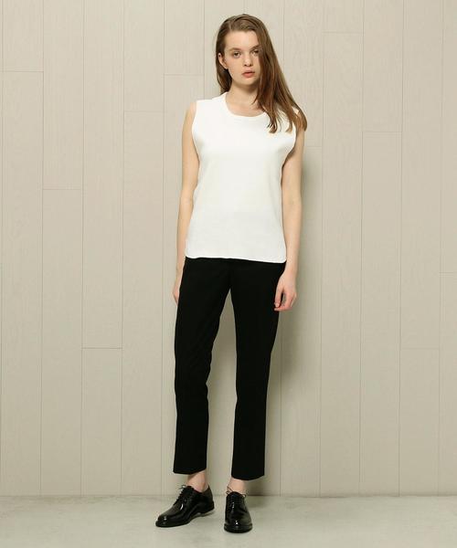 BEAUTY&YOUTH UNITED ARROWS(ビューティーアンドユースユナイテッドアローズ)の「<H BEAUTY&YOUTH>2/120 GABA TAPERED/パンツ◆(その他パンツ・レディース・ブラック・MEDIUM/SMALL/LARGE)」の10枚目の写真