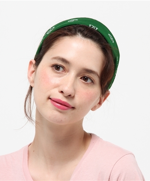 lala Born（ララボーン）の「【lala Born】バンダナ（バンダナ/スカーフ・レディース・ブラック/ライトブルー/レッド/ブルー/ミント/ラベンダー/イエロー/オレンジ/ホワイト/グリーン/ピンク/ネイビー/モカ/モスグリーン/ベージュ/カーキ/ワイン・FREE）」の7枚目の写真