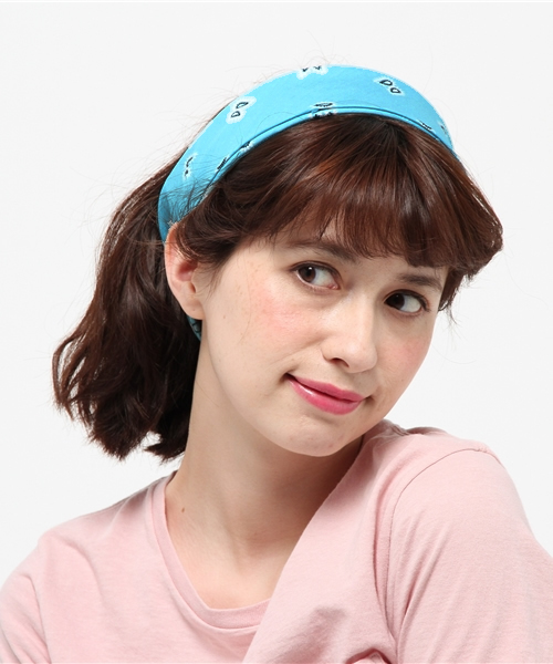 lala Born（ララボーン）の「【lala Born】バンダナ（バンダナ/スカーフ・レディース・ブラック/ライトブルー/レッド/ブルー/ミント/ラベンダー/イエロー/オレンジ/ホワイト/グリーン/ピンク/ネイビー/モカ/モスグリーン/ベージュ/カーキ/ワイン・FREE）」の10枚目の写真