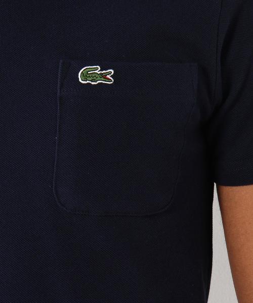 LACOSTE（ラコステ）の「＜LACOSTE（ラコステ）＞カノコ Tシャツ（Tシャツ/カットソー・メンズ・ホワイト/ネイビー・2/3/4/5）」の11枚目の写真
