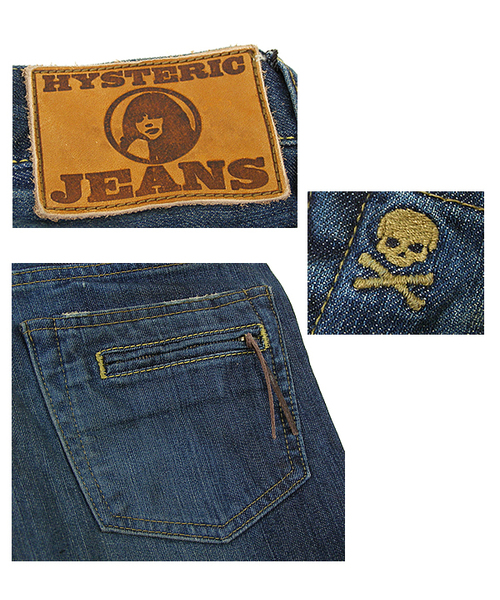 HYSTERIC GLAMOUR（ヒステリックグラマー）の「DEEP INDIGO USED加工6 
