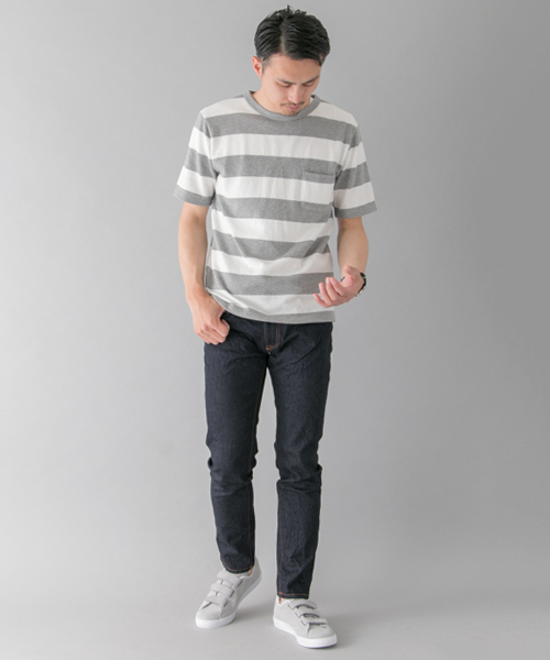 URBAN RESEARCH（アーバンリサーチ）の「URiD SKINNY STRETCH DENIM PT（デニムパンツ・メンズ・ブラック/インディゴブルー・SMALL/LARGE/MEDIUM）」の9枚目の写真