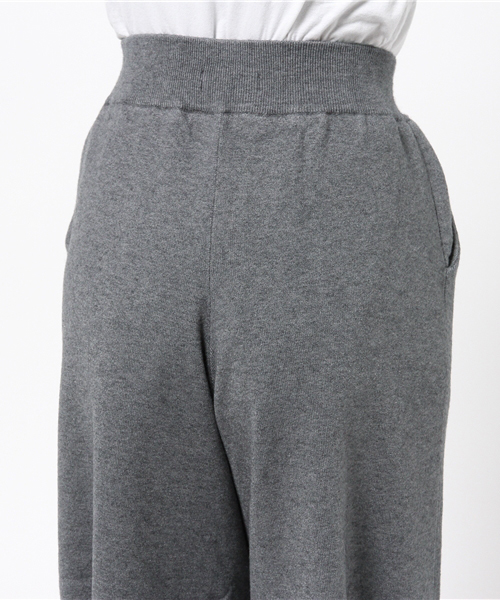 GUILD PRIME（ギルドプライム）の「【GUILD PRIME】WOMENS ワイドリブニットパンツ（その他パンツ・レディース・ブラック/ベージュ/グレー・36/34）」の8枚目の写真