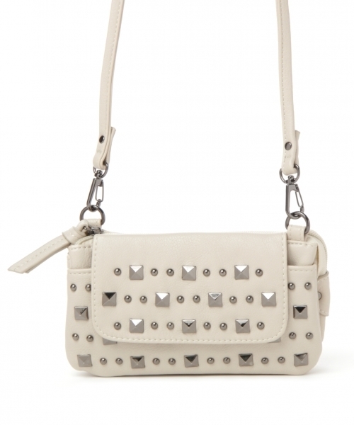 GLOBAL WORK（グローバルワーク）の「マルチルームミニショルダー/727353（ショルダーバッグ・レディース・ホワイト/ブラック/ライトピンク/その他・FREE）」の5枚目の写真