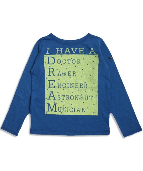 BREEZE（ブリーズ）の「ネット限定 DREAMER Tシャツ（Tシャツ/カットソー・キッズ・ブルー/グレー/ピンク・100/120/95/140/110/130/80/90）」の7枚目の写真